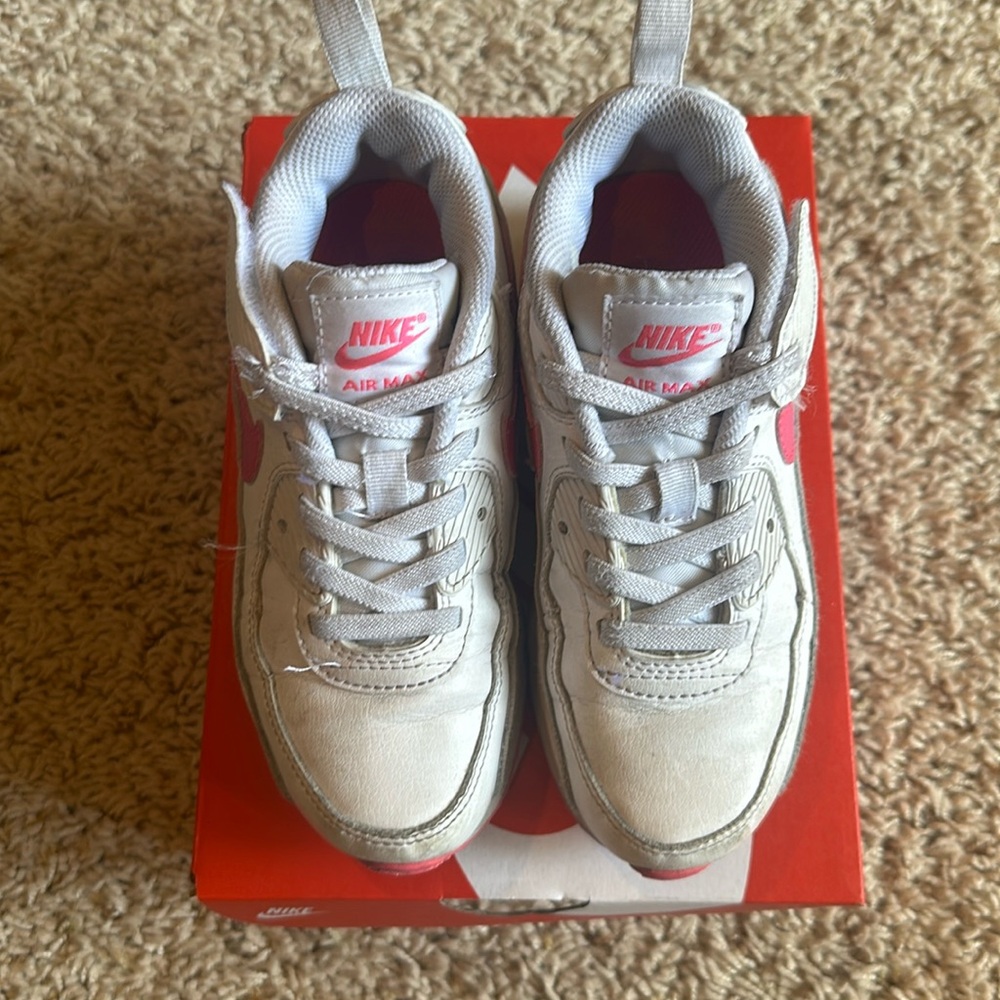 Nike Air Max 90 Grade School Girls' Tennis Shoes